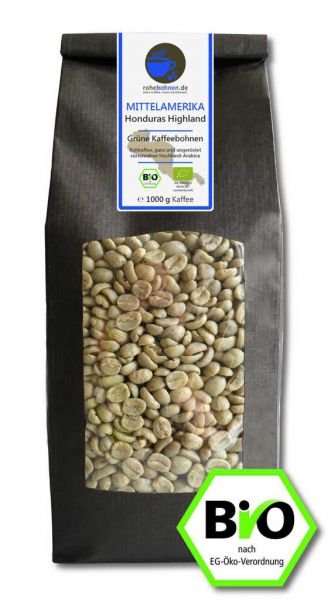 Bio Rohkaffee Honduras Highland